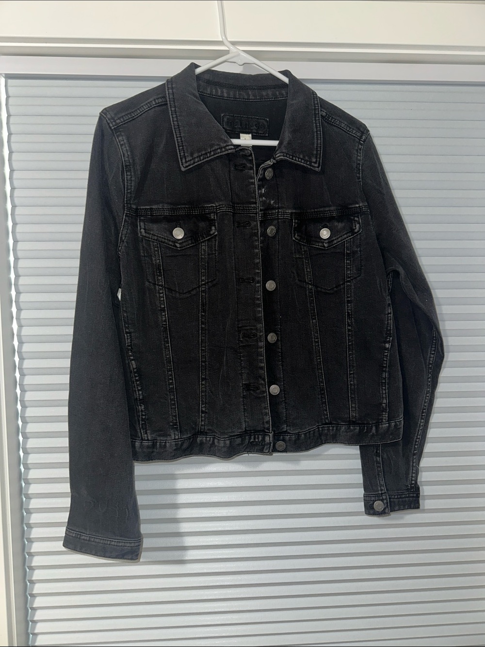 Maurices Black Denim Jacket